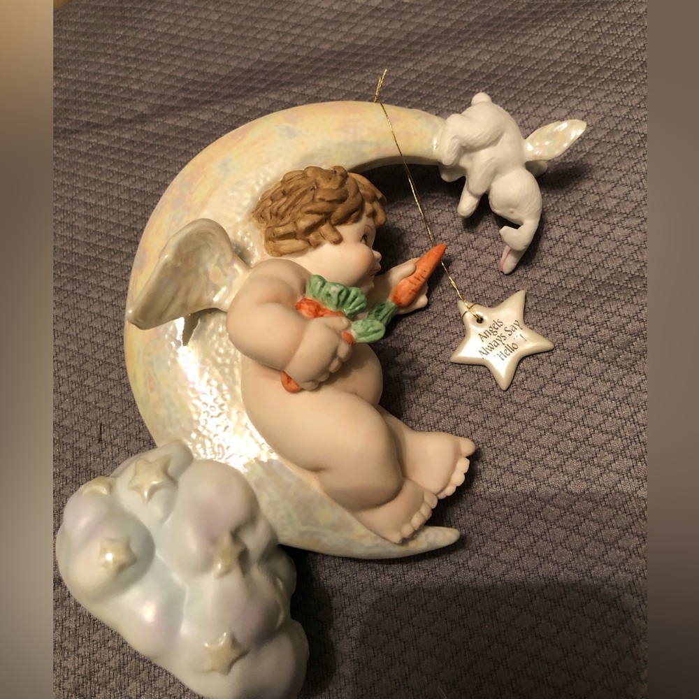Fitz and Floyd Little Miracles Cherub figurine